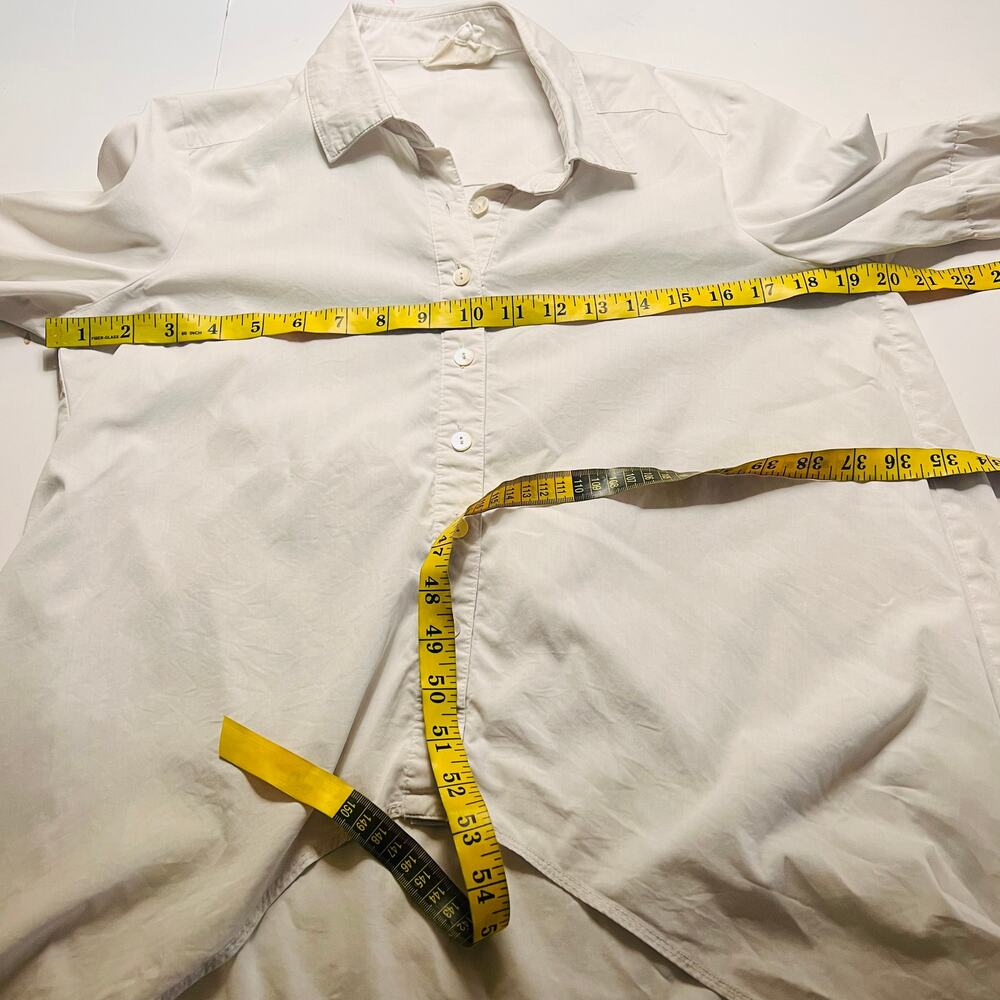 Nicole Miller Lexi. Light Pink Hi Low Button Up Top Size Small - Picture 8 of 12